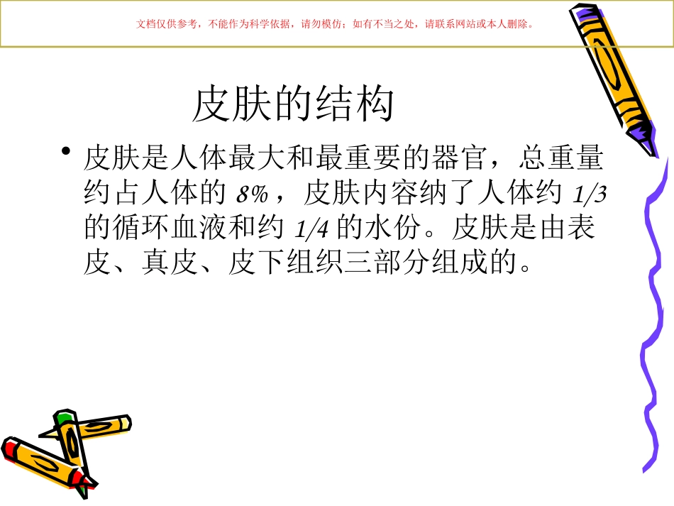 皮肤基础知识专业知识课件_第1页