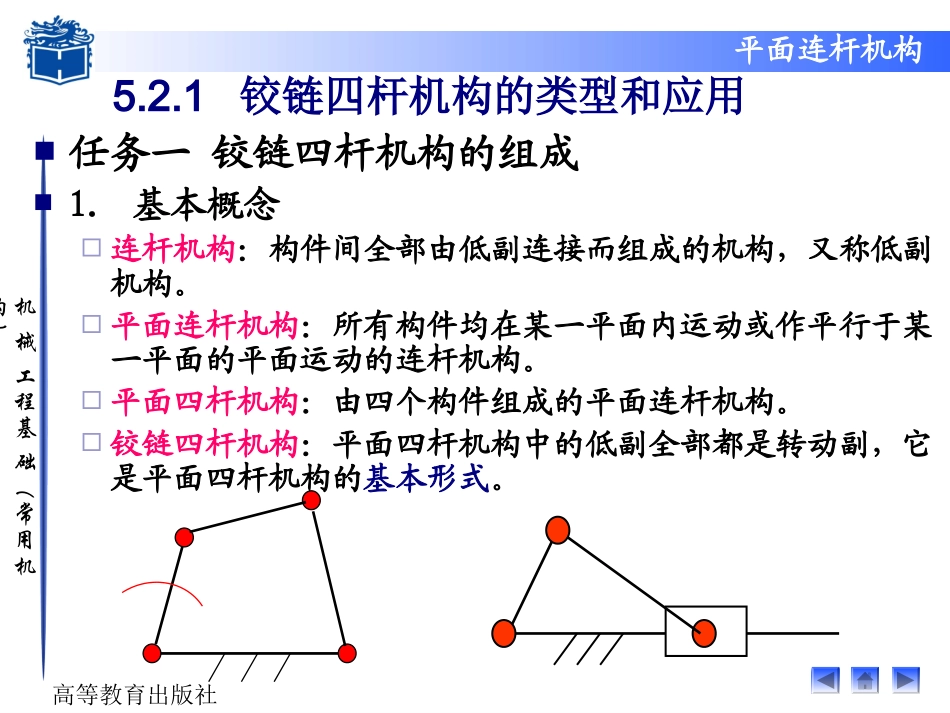 平面四杆机构的类型及应用_第3页