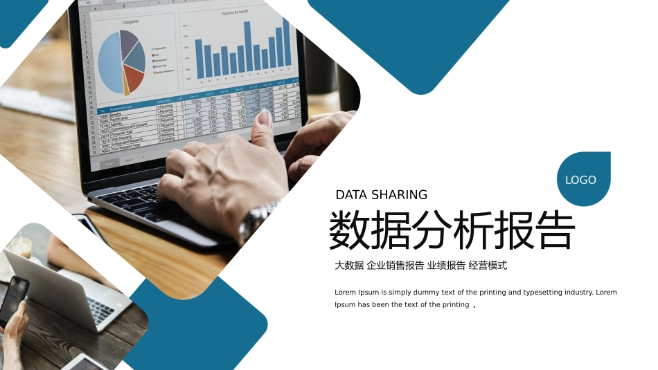 企业销售报告数据分析模板_第1页