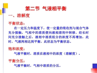 气液相平衡解析