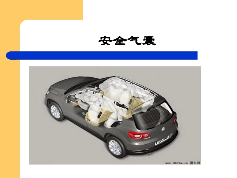 汽车安全气囊工作原理_第1页