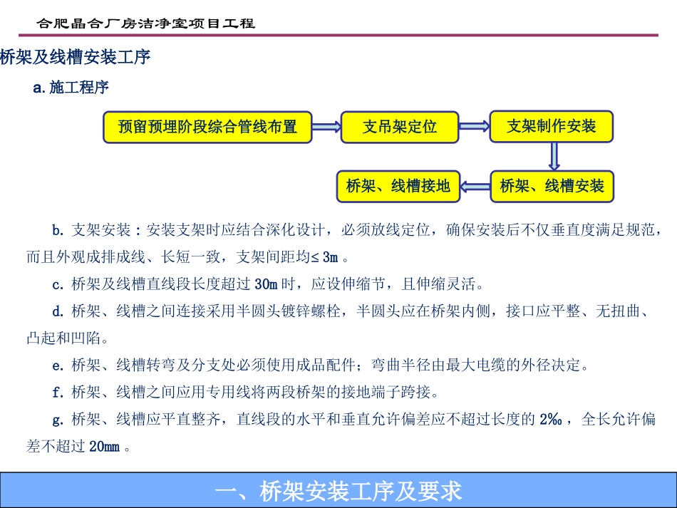 桥架及电缆敷设施工方案_第3页