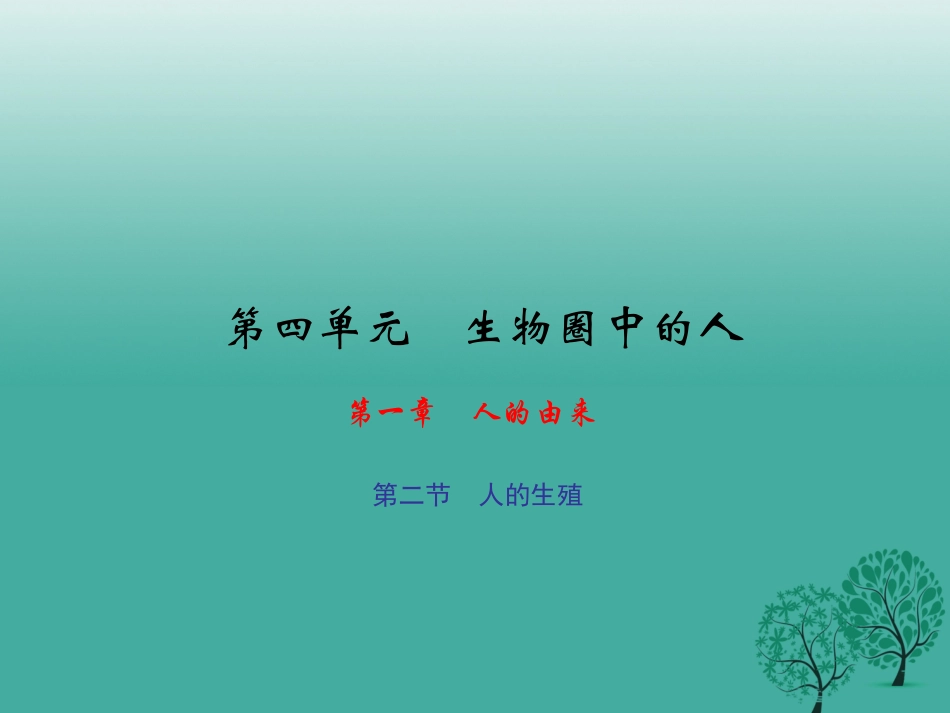 人的生殖课件人教版_第1页