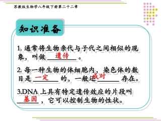 人的遗传和性状