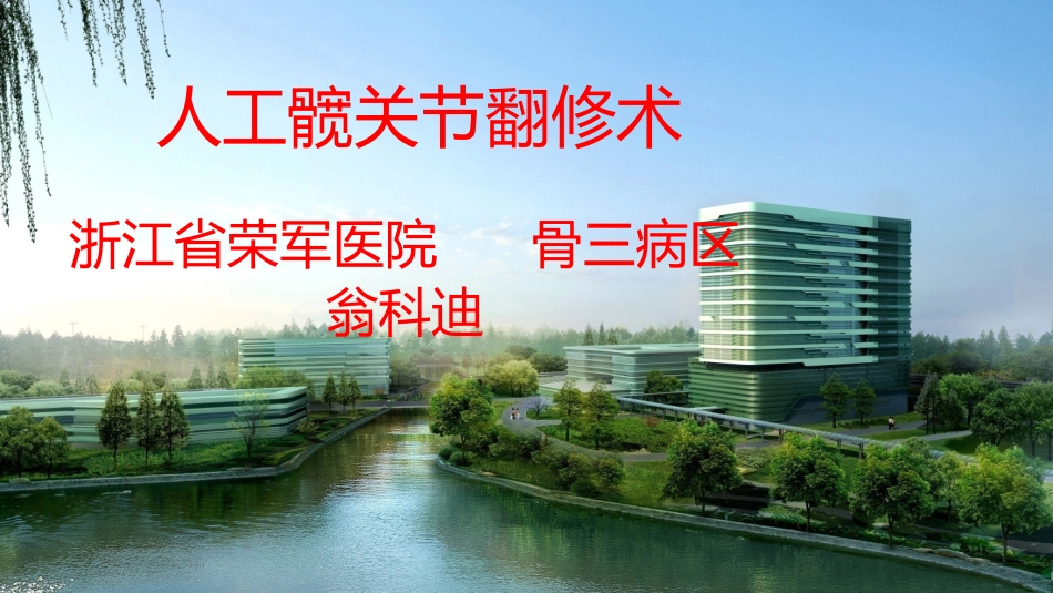 人工髋关节翻修术_第1页