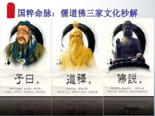 儒释道文化秒解解答