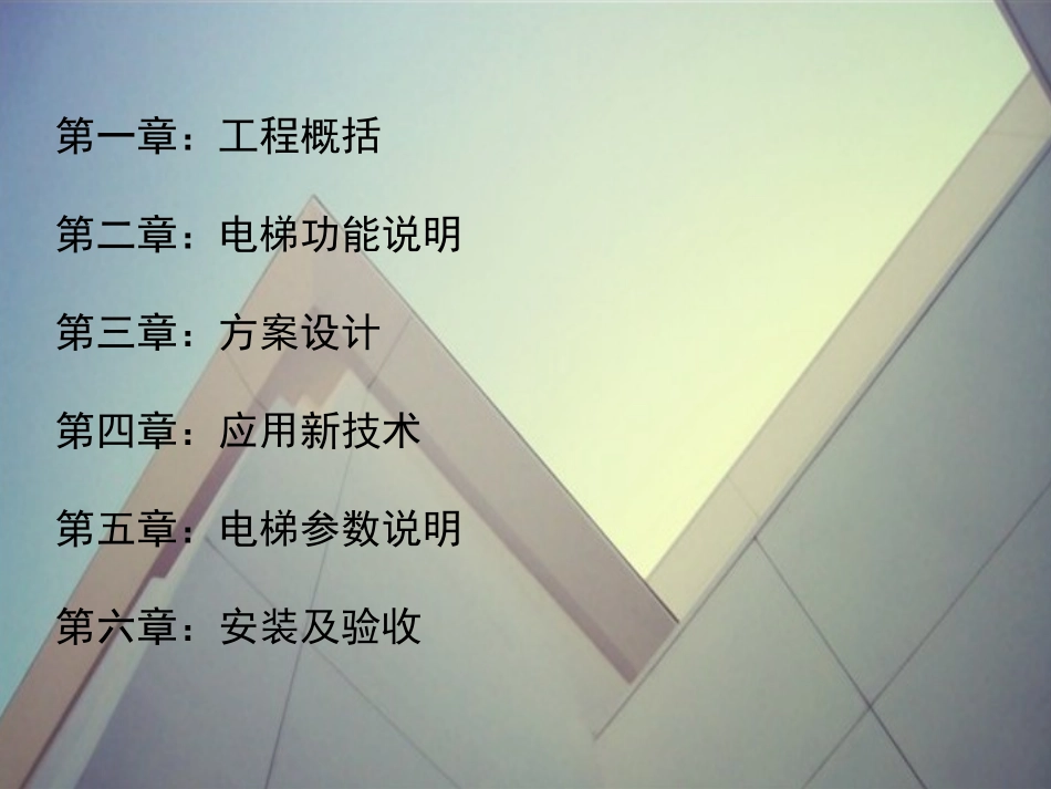 商场电梯设计施工方案_第2页