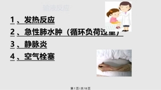 输液反应及护理课件