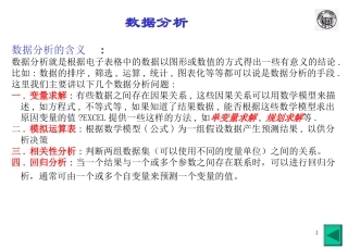 数据分析实例