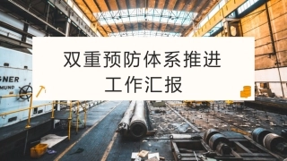 双重预防体系双体系建设工作汇报