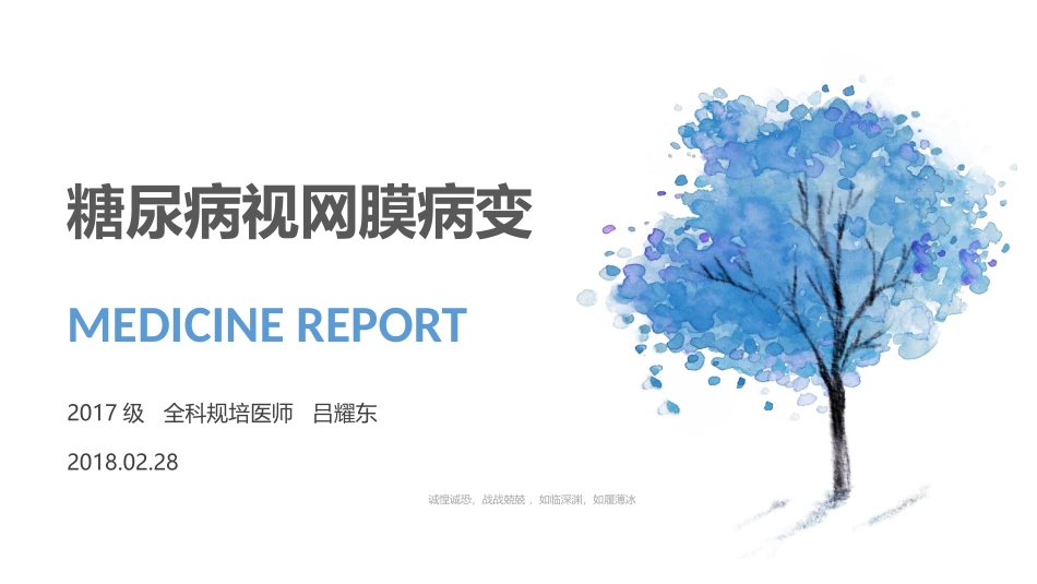 糖尿病视网膜病变_第1页