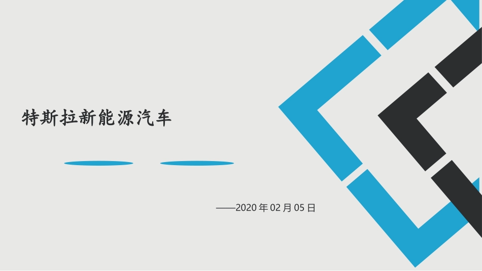特斯拉新能源汽车_第1页