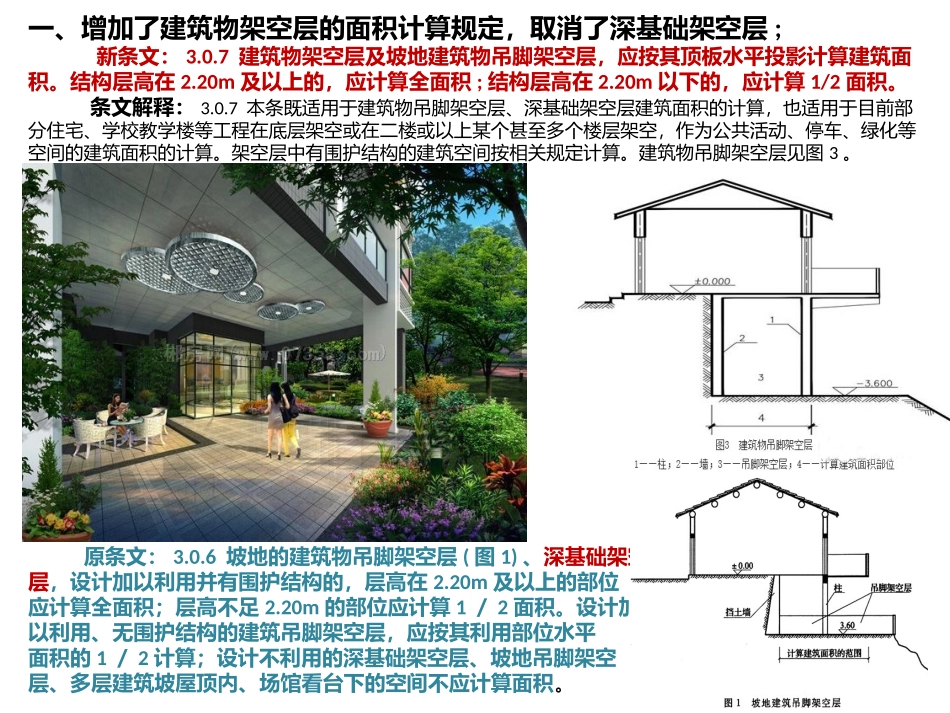 图解新规建筑工程建筑面积计算规范_第2页