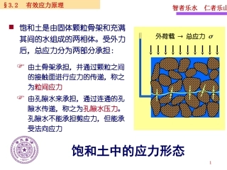 土力学有效应力原理地基自重应力计算