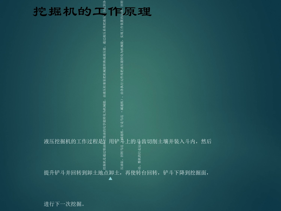 挖掘机结构组成及工作原理_第3页