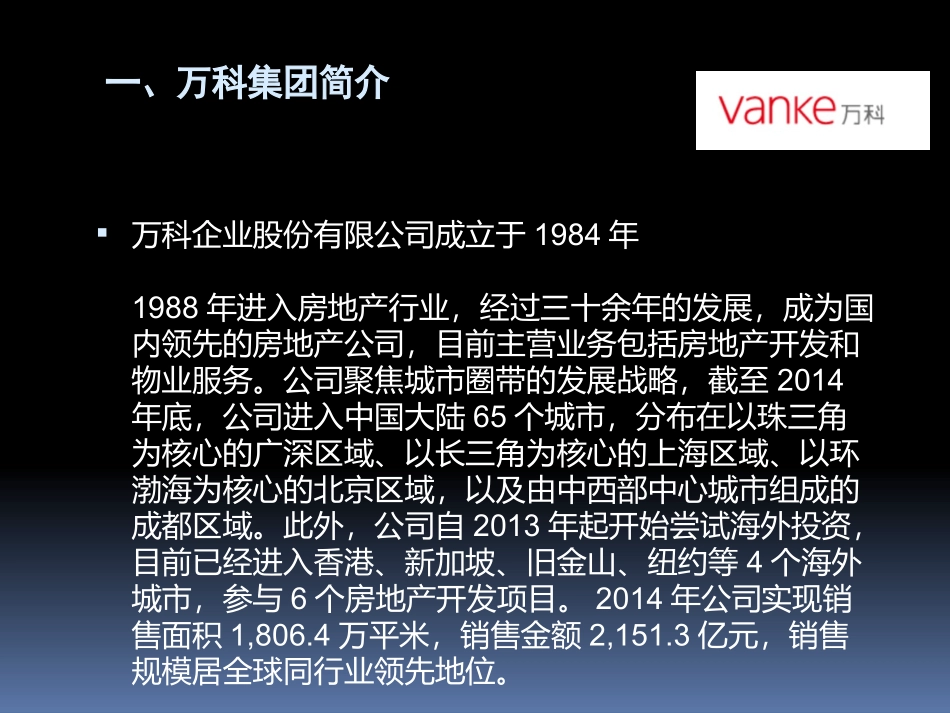 万科集团财务报表分析_第3页