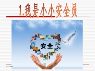 我是小小安全员课件