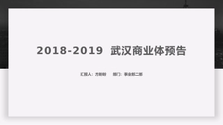 武汉商业体预告