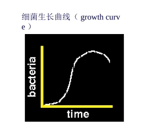 细菌生长曲线