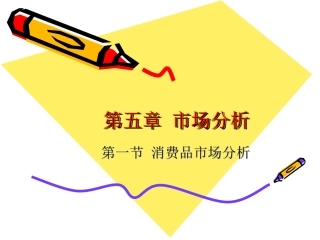 消费品市场分析