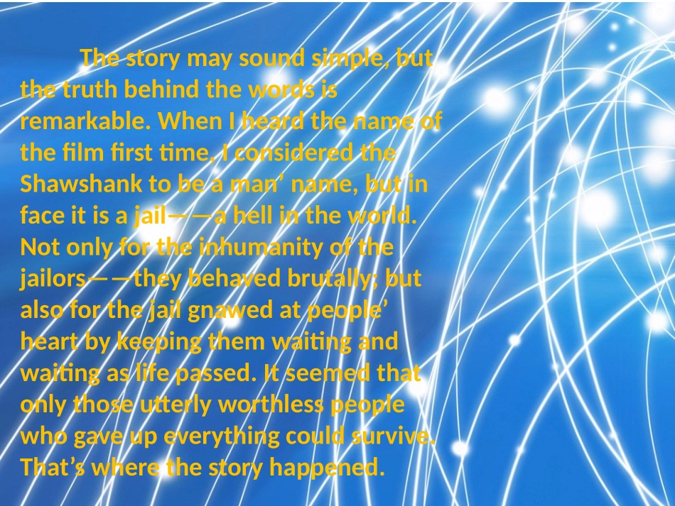 肖申克的救赎英文课件_第2页