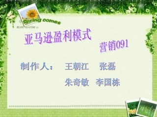 亚马逊案例分析