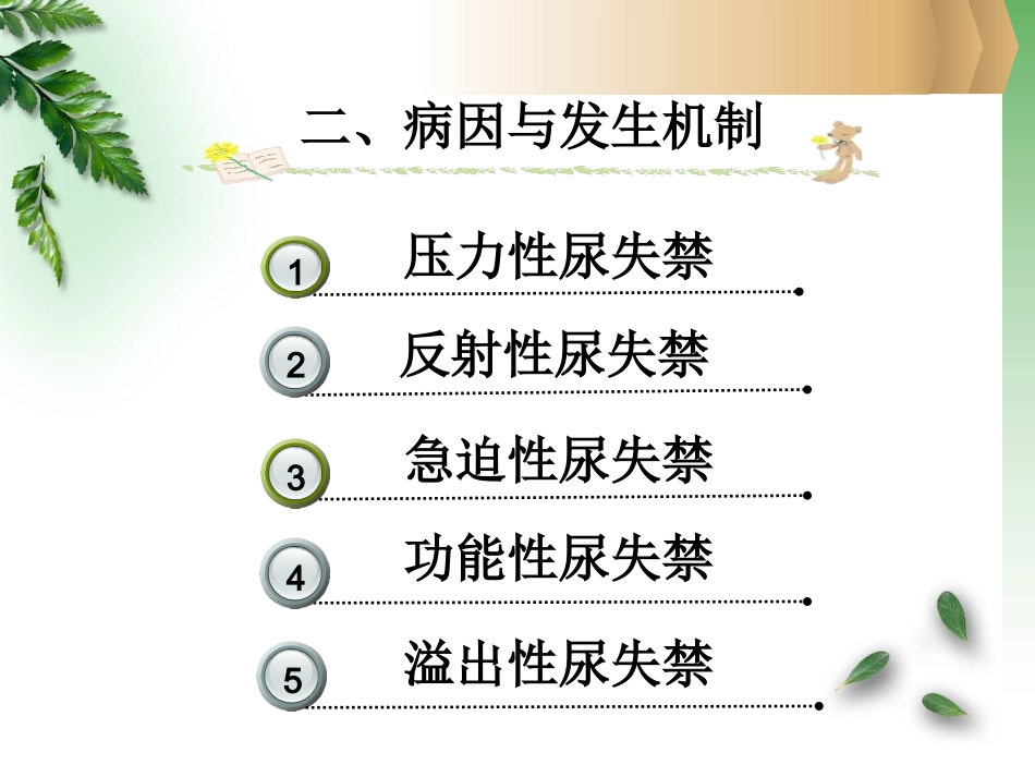 医学尿失禁课件_第3页