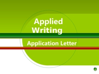 英文求职信写法