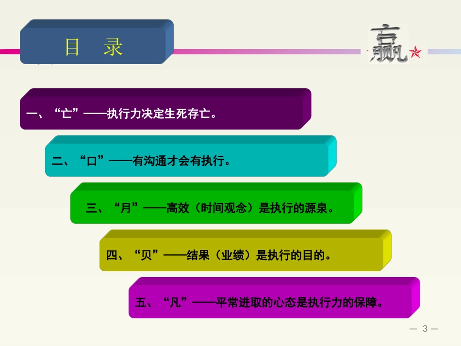 赢在执行培训课件_第3页