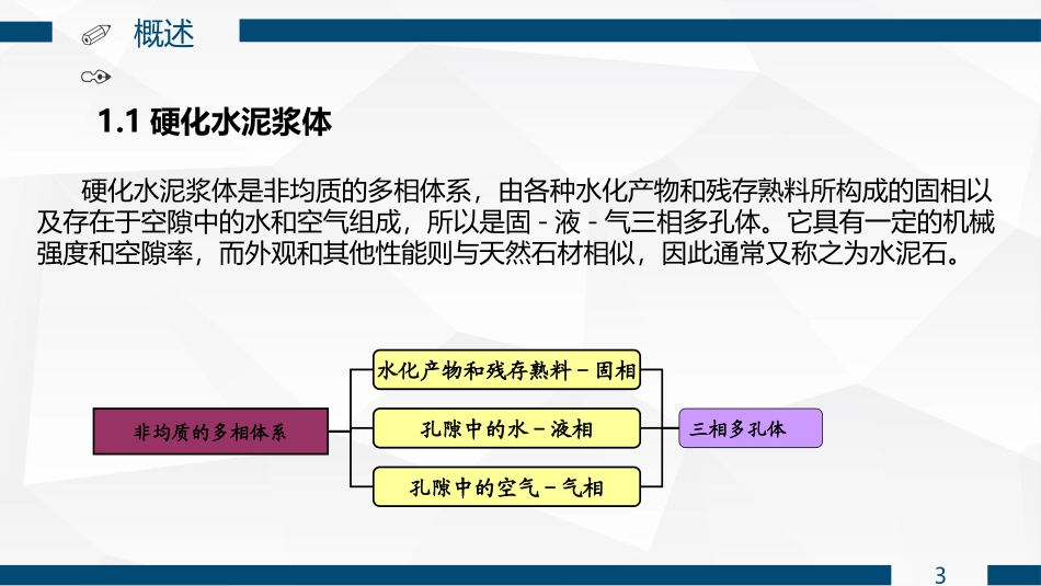 硬化水泥浆体的组成与结构及其性质_第3页