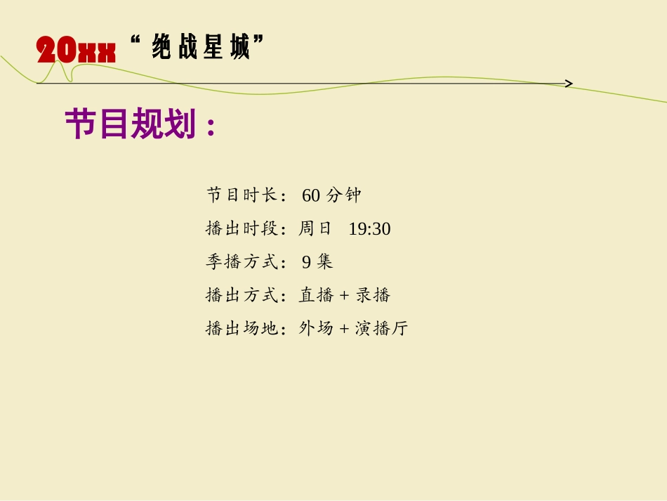娱乐节目策划招商方案课件_第3页