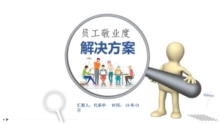 员工敬业度调查报告