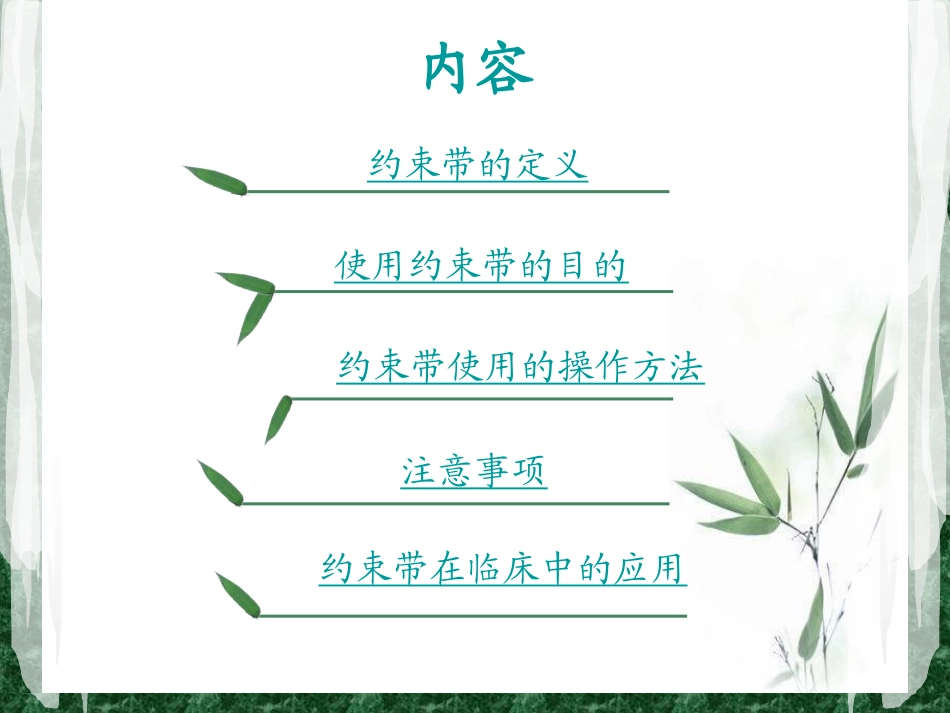 约束带的使用_第2页