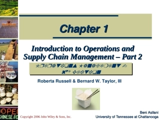 运营管理供应链管理英文版