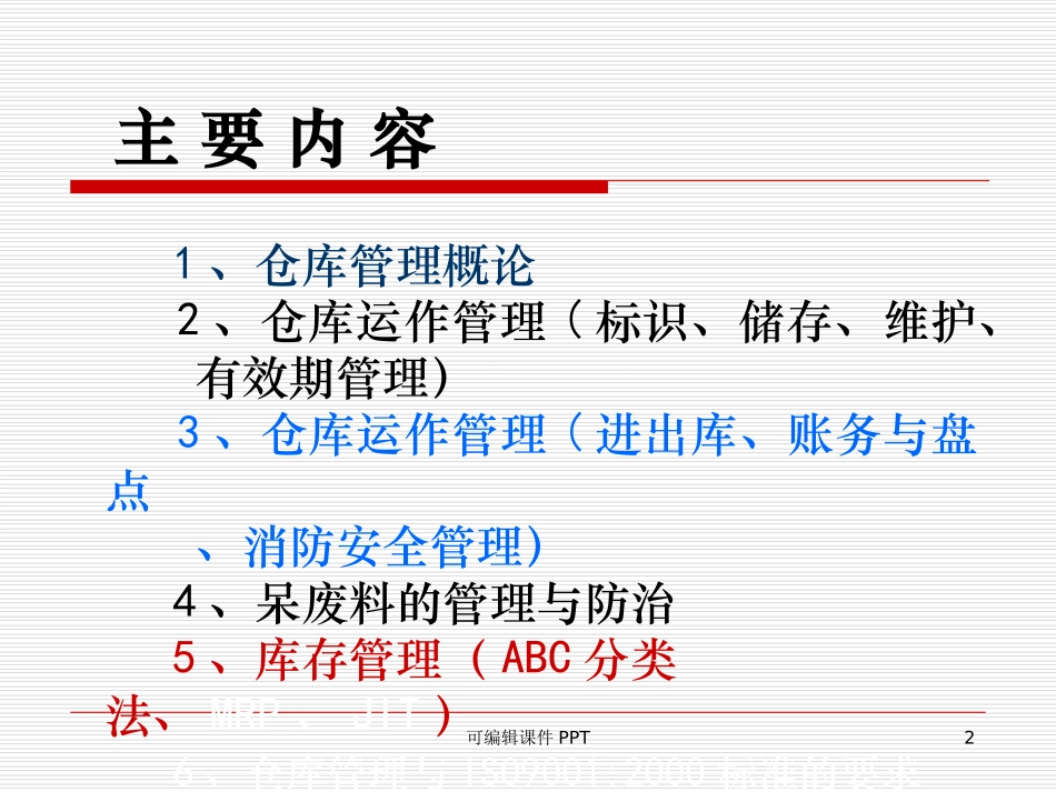 仓库管理员培训资料课件_第2页