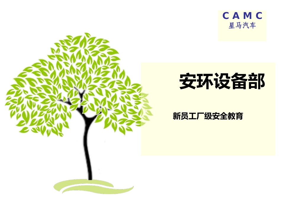厂级安全教育_第1页