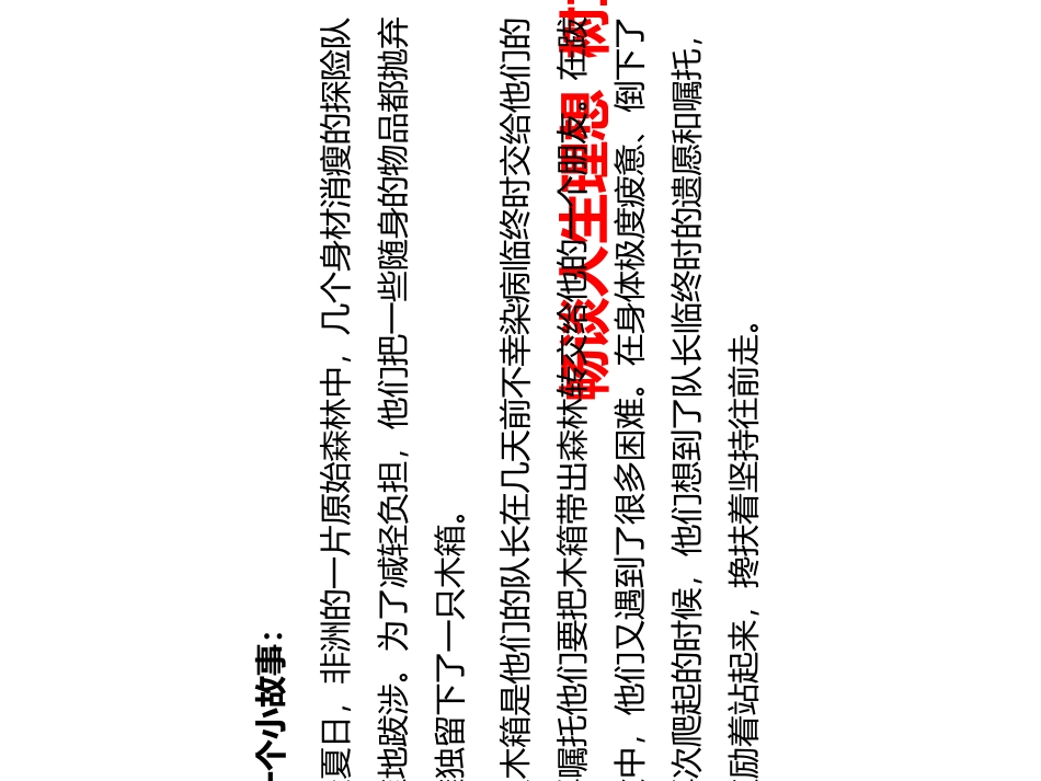 畅谈人生理想树立学习目标培训课件_第3页