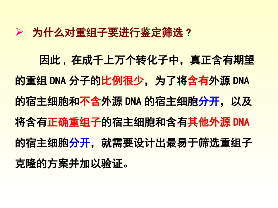 第六章重组体的筛选与鉴定总结_第3页
