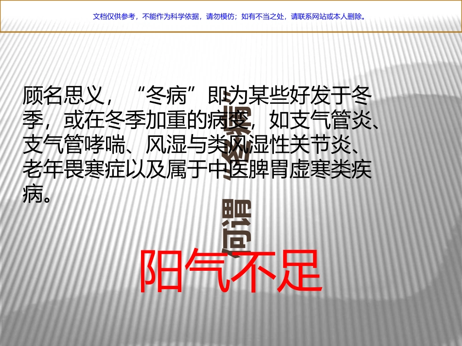 冬病夏治专题知识讲座课件_第2页