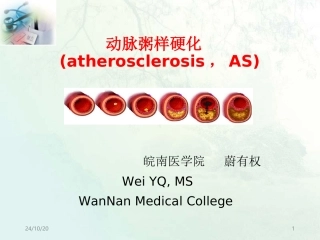 动脉粥样硬化教学