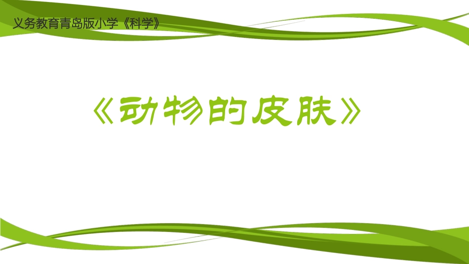 动物的皮肤上_第1页