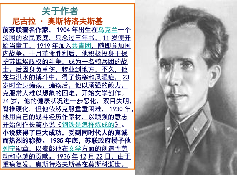 钢铁是怎样炼成的_第2页