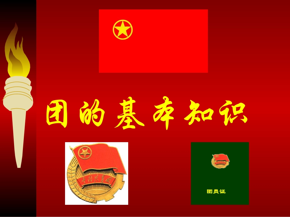 共青团上课课件_第1页