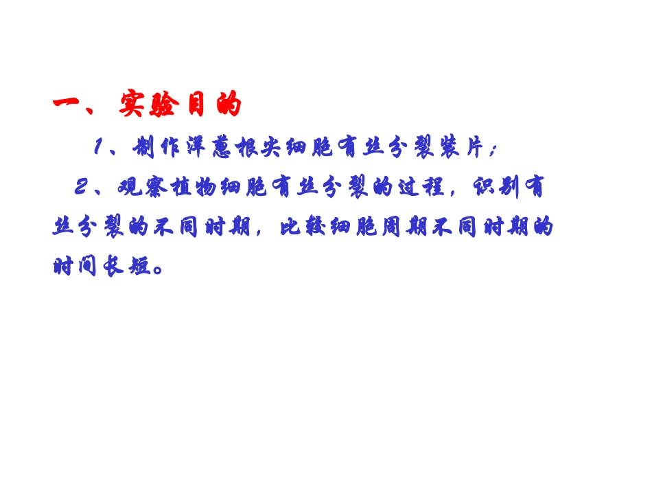 观察植物根尖有丝分裂_第2页