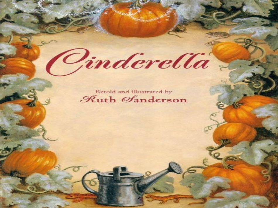 灰姑娘童话故事英文版_第1页