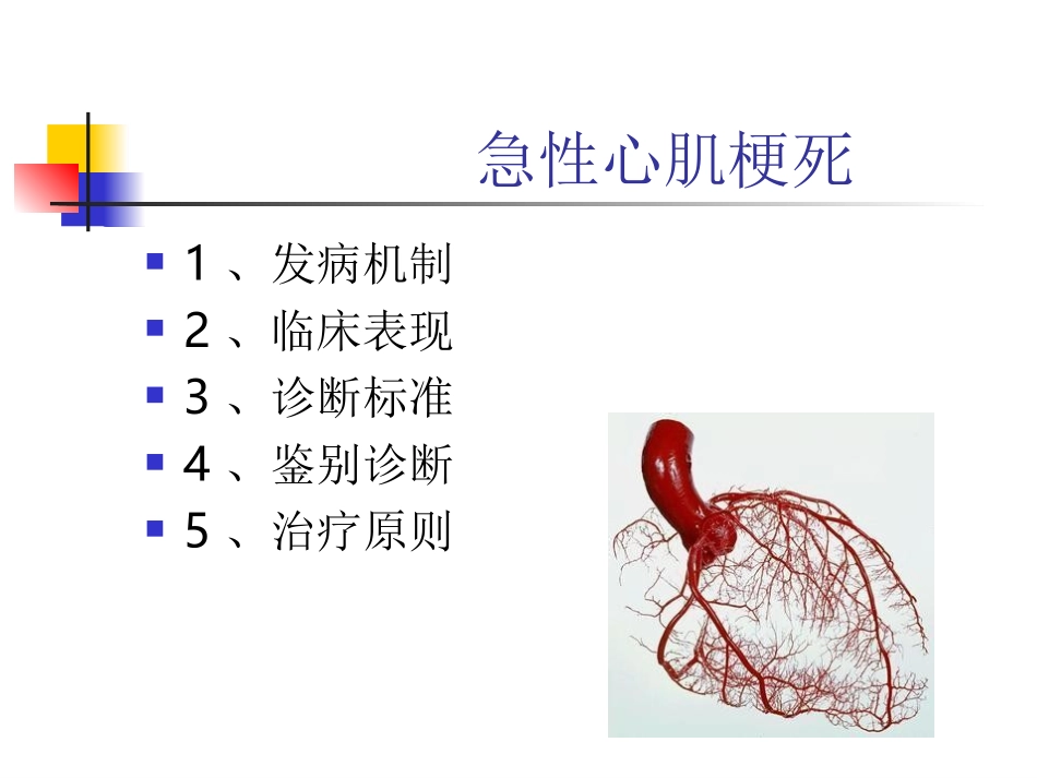 急性心肌梗死教学小讲座_第2页