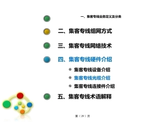 集团客户专线技术速查手册