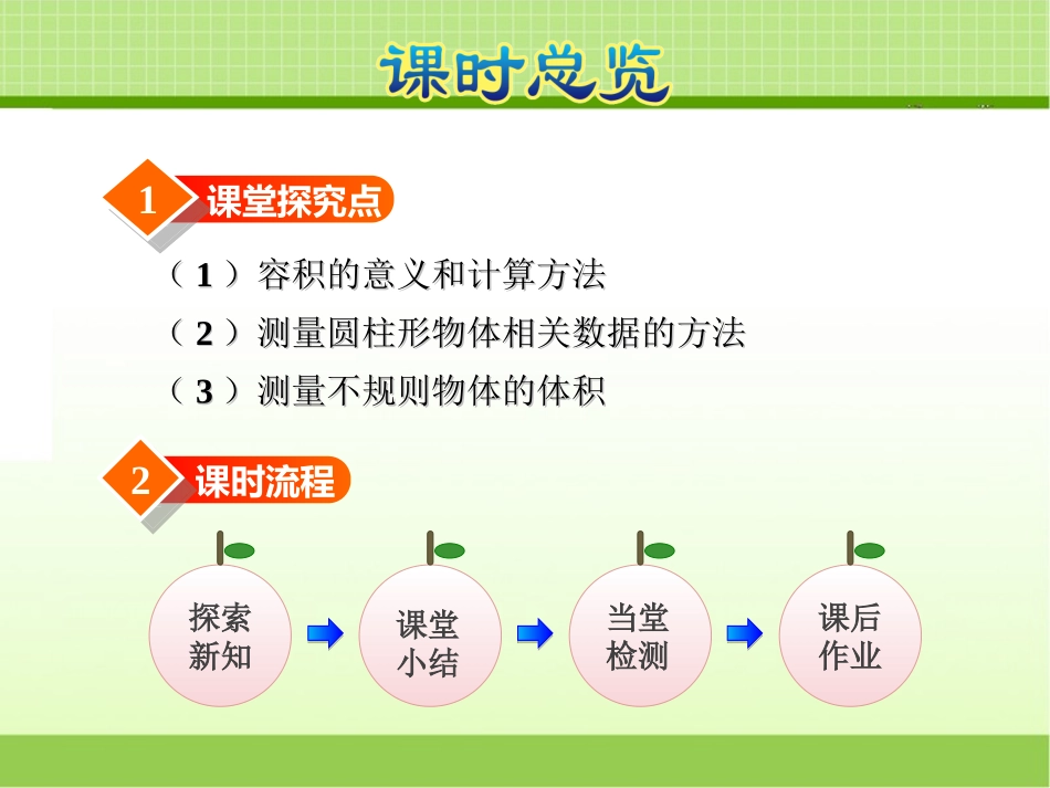 冀教版六年级数学下册第4课时圆柱容积的计算_第2页