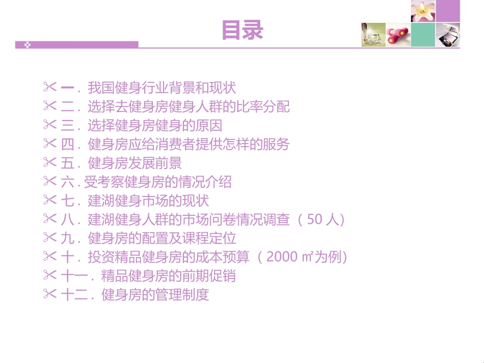 健身房调研分析报告_第3页