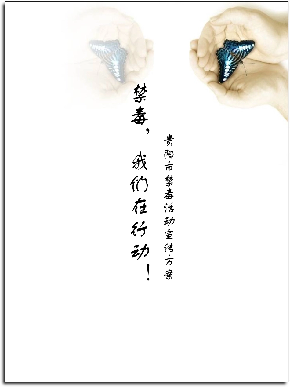 禁毒活动方案_第1页